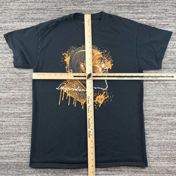 Nipsey Hustle Black Short Sleeves T-Shirt Graphic Legendary R.I.P Size M - Picture 6 of 8